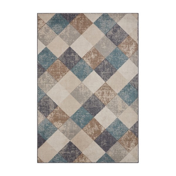 Niebiesko-beżowy dywan 340x240 cm Terrain – Hanse Home