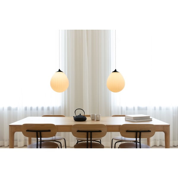 Czarno-biały abażur ø 27 cm Around the World Medium – UMAGE-image-2