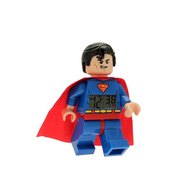 Zegar z budzikiem LEGO® Super Heroes Superman-image-4