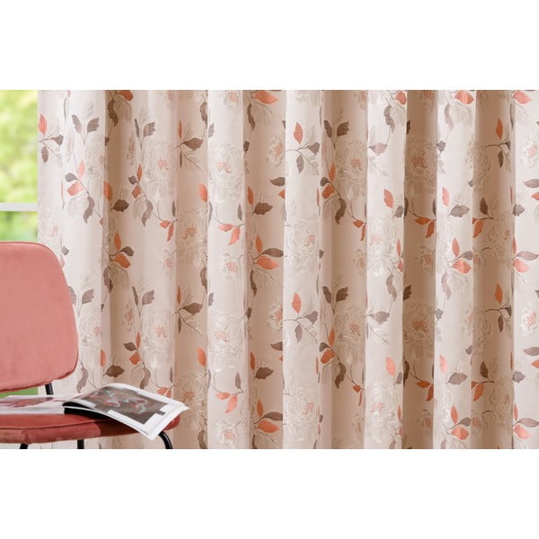Beżowa zasłona 300x245 cm Fedora – Mendola Fabrics-image-1