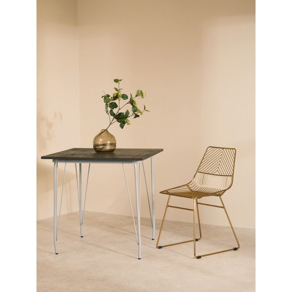 Stół z litego drewna wiązu ø 80 cm District – Premier Housewares-image-1