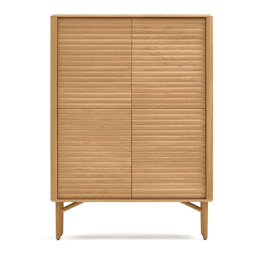 Szafka w dekorze dębu w naturalnym kolorze 104,5x144x40 cm Lenon – Kave Home