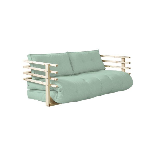 Sofa rozkładana Karup Funk Natural/Peppermint-image-3