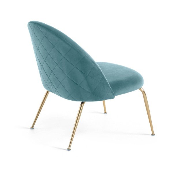 Turkusowy fotel Kave Home Mystere-image-3