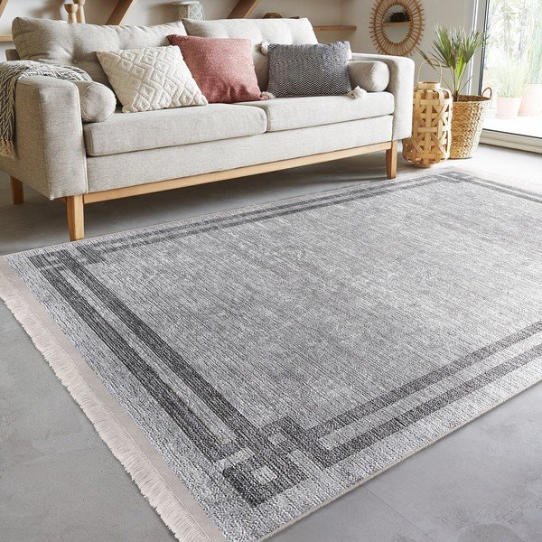 Jasnoszary dywan 160x230 cm – Mila Home-image-2