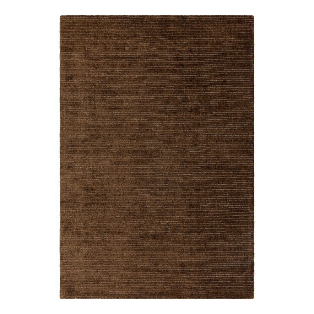Ciemnobrązowy dywan tkany ręcznie 160x230 cm – Asiatic Carpets