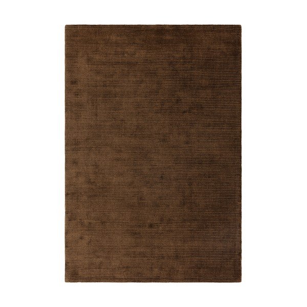 Ciemnobrązowy dywan tkany ręcznie 160x230 cm – Asiatic Carpets