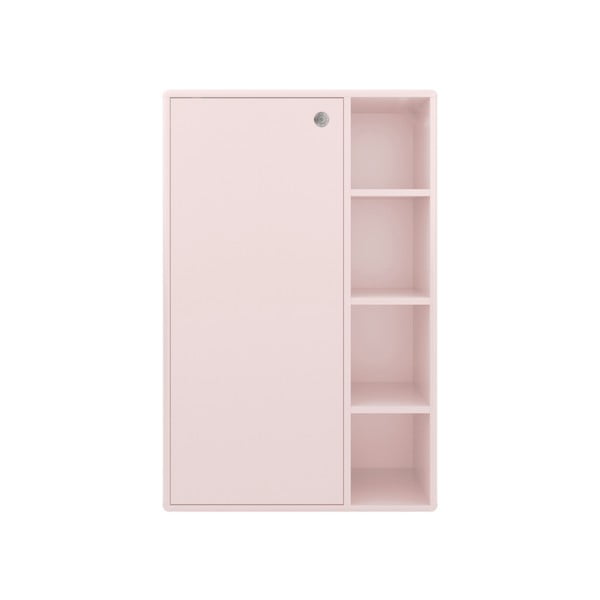 Różowa wysoka/wisząca szafka łazienkowa 66x100 cm Color Bath – Tom Tailor