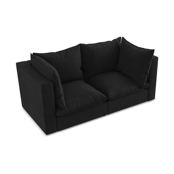 Czarna sofa 180 cm Manao – Makamii-image-2