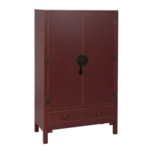 Bordowa szafa 100x160 cm Oriente – Ixia