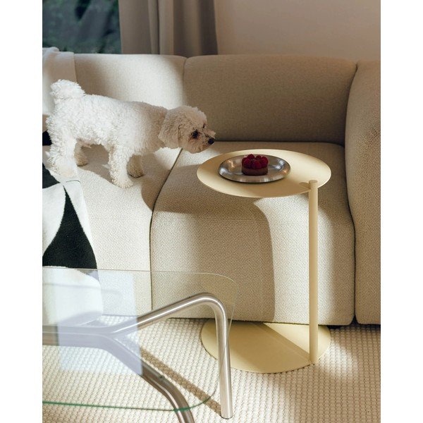 Stalowy okrągły stolik 41x40 cm Ande – noo.ma-image-3