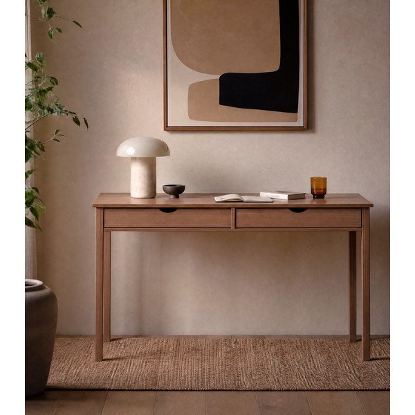 Biurko z drewna sosnowego Støraa Gava, dł. 140 cm-image-3