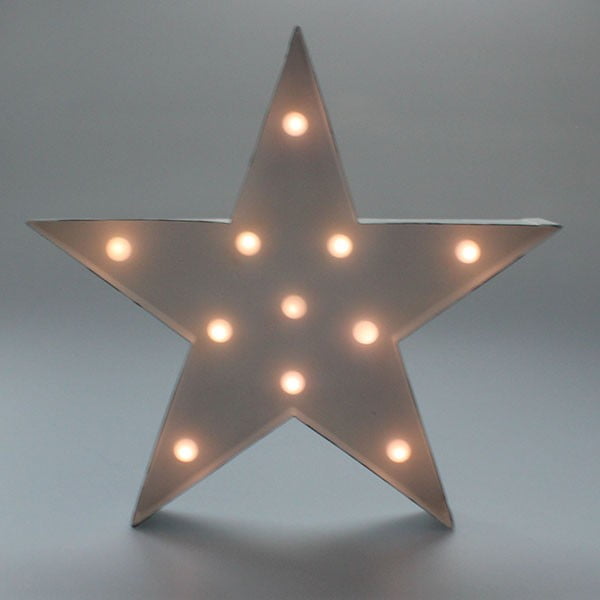 Świecąca gwiazda LED Dakls