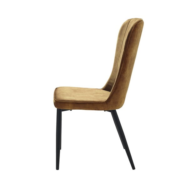 Żółte krzesło do jadalni Unique Furniture Hudson-image-2