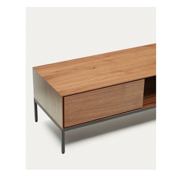 Szafka pod TV w dekorze orzecha 195x35 cm Vedrana – Kave Home-image-4