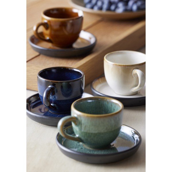 Zielona ceramiczna filiżanka na espresso 70 ml Gastro Green/Black – Bitz-image-1