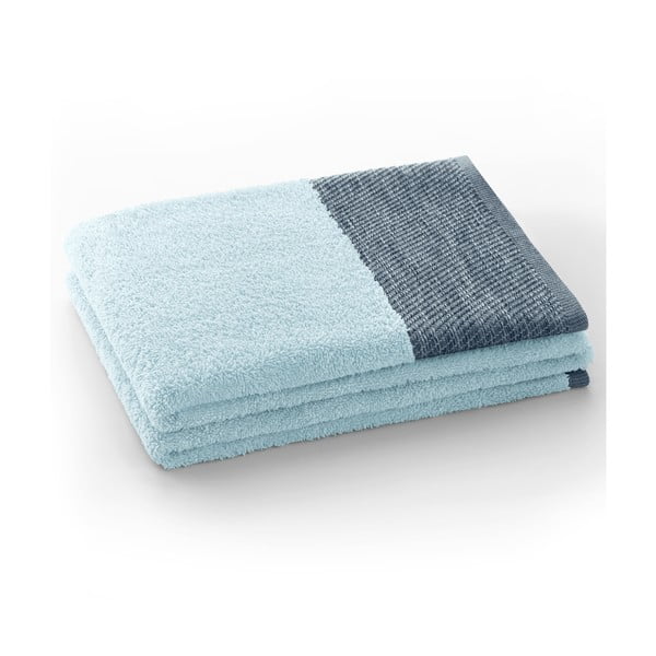 Niebieski bawełniany ręcznik frotte 50x90 cm Aria – AmeliaHome