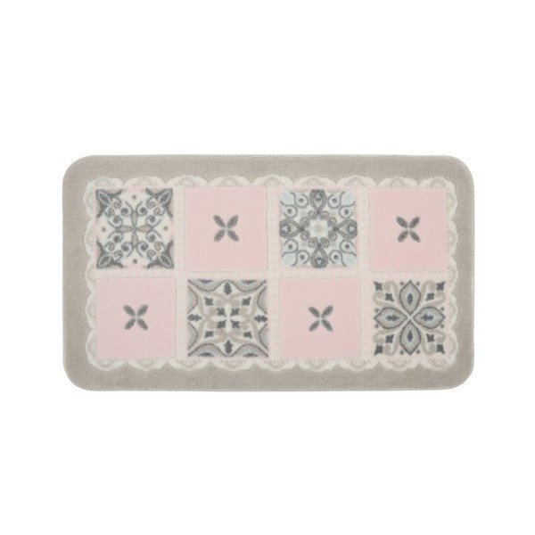 Zestaw 2 dywaników łazienkowych Confetti Bathmats Ceramic Pink-image-1