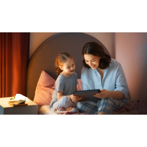 Biała dziecięca lampka nocna Lesley – Fischer & Honsel-image-3