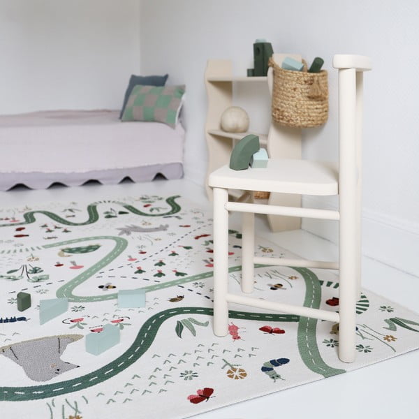 Kremowy dziecięcy dywan do zabawy 123x180 cm Garden Life – Nattiot-image-2