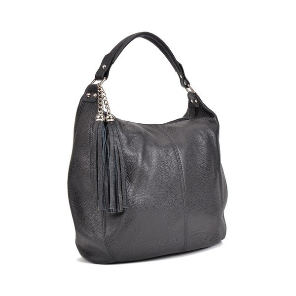 Czarna torebka skórzana Sofia Cardoni Bruhna-image-1