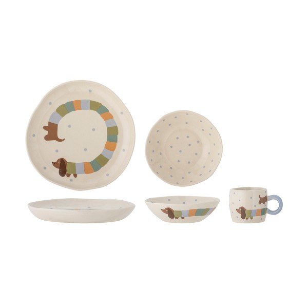 Kamionkowy zestaw naczyń dla dzieci 3 szt. Charlie – Bloomingville Mini-image-2