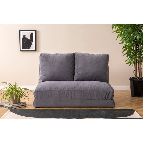 Szara rozkładana sofa 120 cm Taida – Balcab Home-image-1