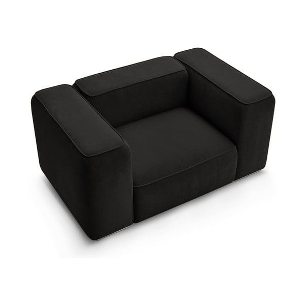 Czarny fotel Zephyr – Bobochic Paris-image-4