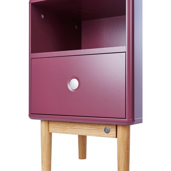 Ciemnofioletowa szafka nocna Color Box – Tom Tailor-image-1