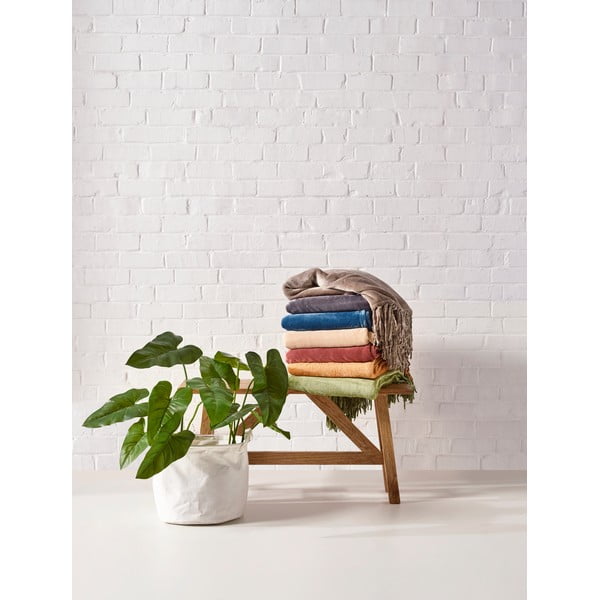 Różowy koc z mikropluszu Tiseco Home Studio, 130x170 cm-image-1