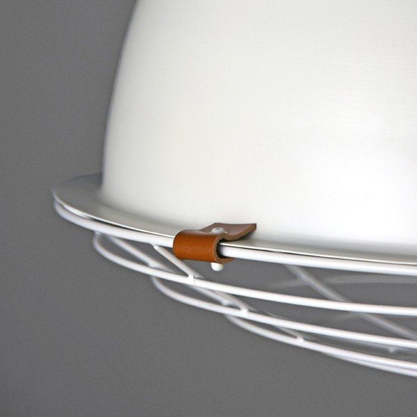 Biała lampa wisząca LABEL51 Rootz-image-1