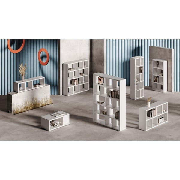 Biały regał 150x83 cm Berlin – TemaHome-image-1