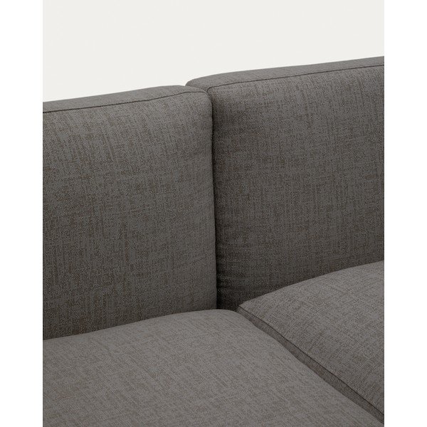 Szara tapicerowana sofa ogrodowa Sorells – Kave Home-image-3