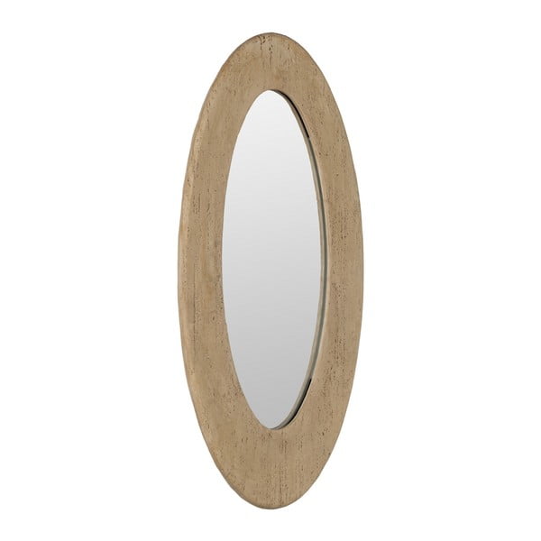 Lustro ścienne z kamienną ramą 60x120 cm Piedra – Ixia-image-3