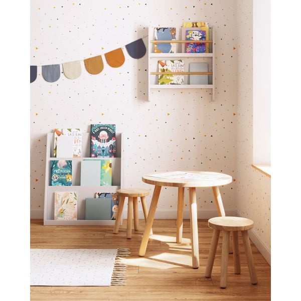 Biały regał dziecięcy 59,5x69,5x23 cm Adiventina – Kave Home-image-3