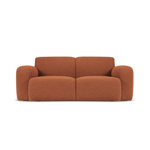 Brązowa sofa z materiału bouclé 170 cm Molino – Micadoni Home