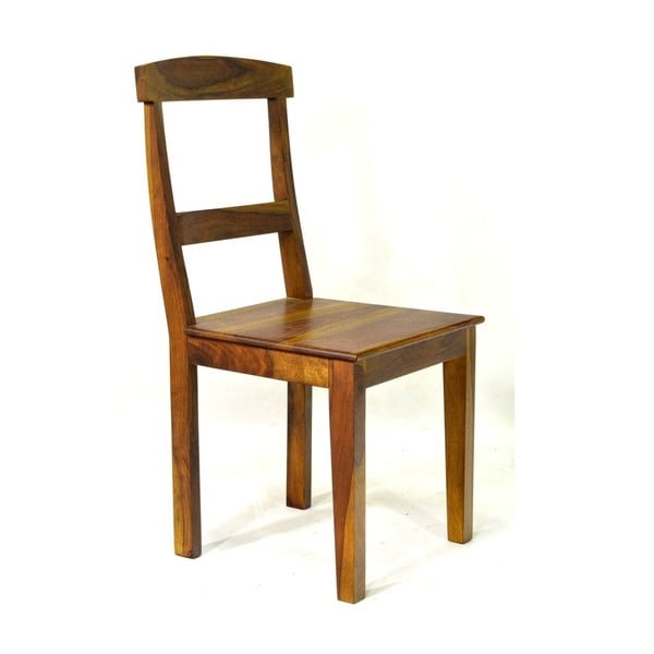 Krzesło z palisandru Goa, miodowe