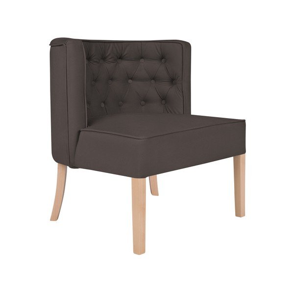 Antracytowy fotel Micadoni Home Rigo-image-4