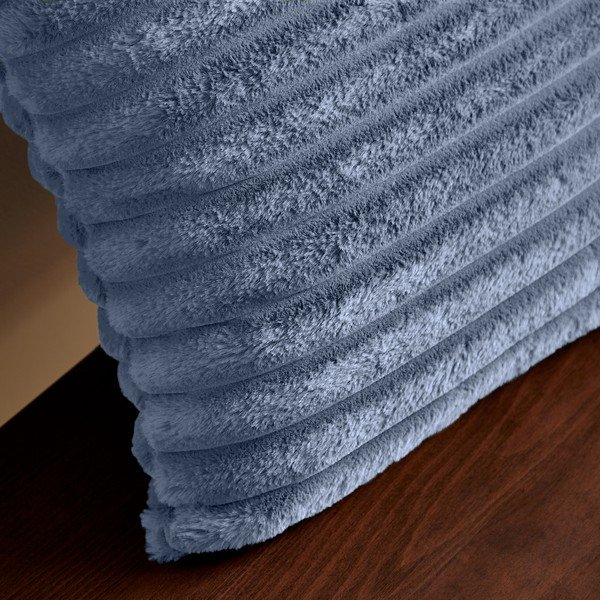 Poduszka dekoracyjna z mikropluszu 45x45 cm Cosy Ribbed – Catherine Lansfield-image-2