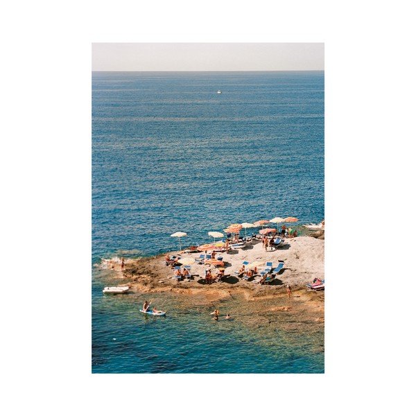 Plakat 30x40 cm Ponza Tangerine – Anna Pihan – The Poster Club