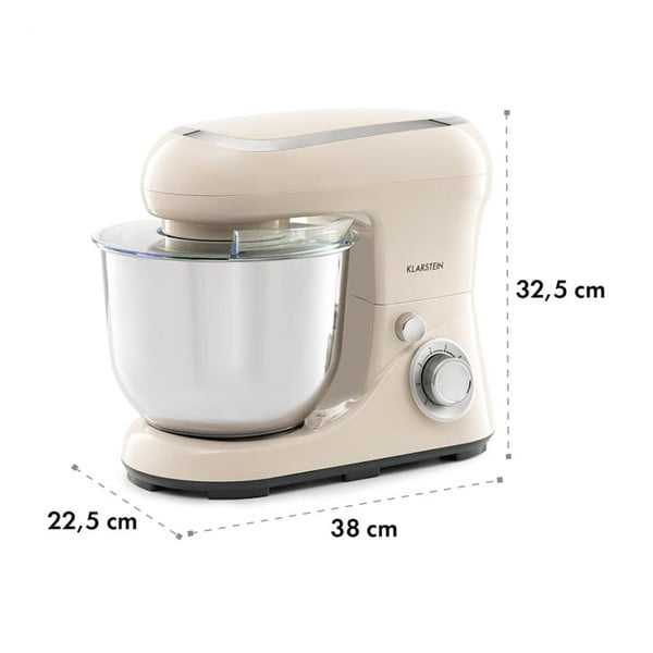 Beżowy robot kuchenny Klarstein Bella Pico 2G-image-3