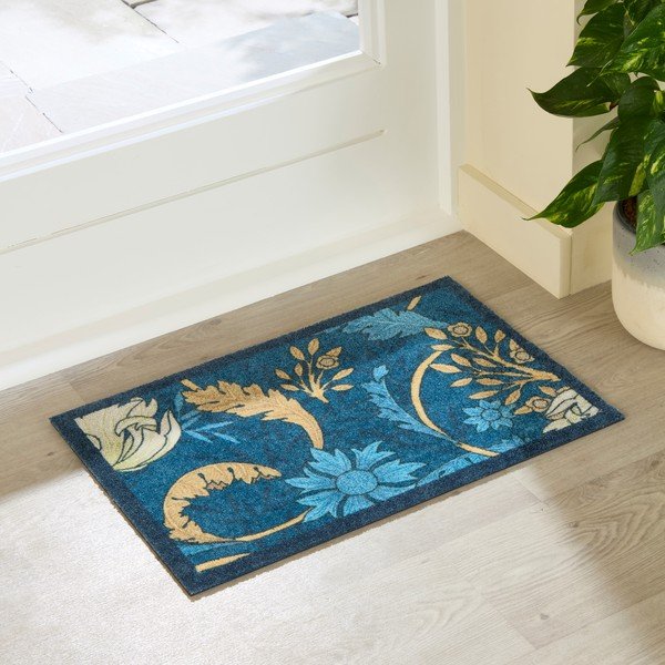 Wycieraczka 40x60 cm William Morris Blue – Artsy Doormats-image-1