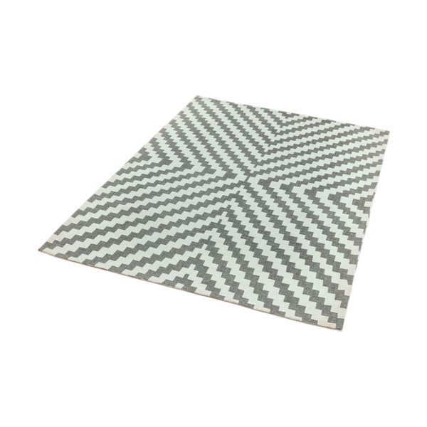 Szaro-biały dywan Asiatic Carpets Geo, 120x170 cm-image-2