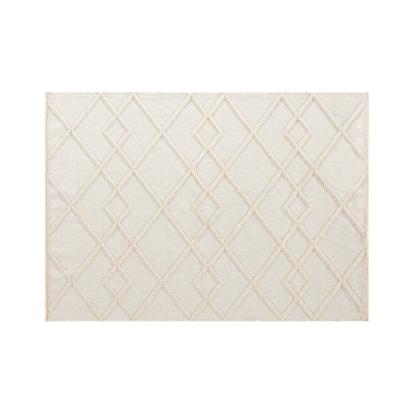 Kremowy dywan odpowiedni do prania 108x154 cm Lena – Webtappeti