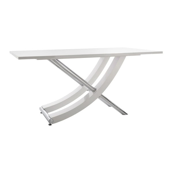 Biały stół 13Casa Line, 160x90 cm