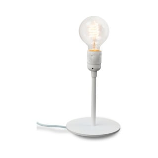 Biała lampa stołowa Sotto Luce Uno