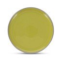 Zielony/fioletowy kamionkowy talerz ø 26 cm Duo – ONA