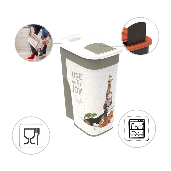 Pojemnik na karmę 4.1 l Flo – Rotho-image-3