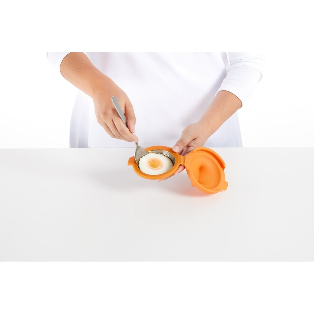 Silikonowe foremki na jajka w koszulkach zestaw 2 szt. Pouched egg cooker – Lékué (zdjęcie 3)