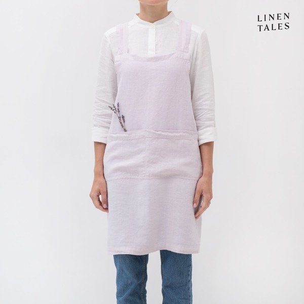 Lniany fartuch Crossback – Linen Tales